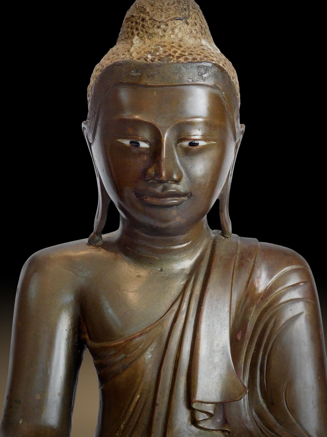 Mandalay Antique Bronze Buddha