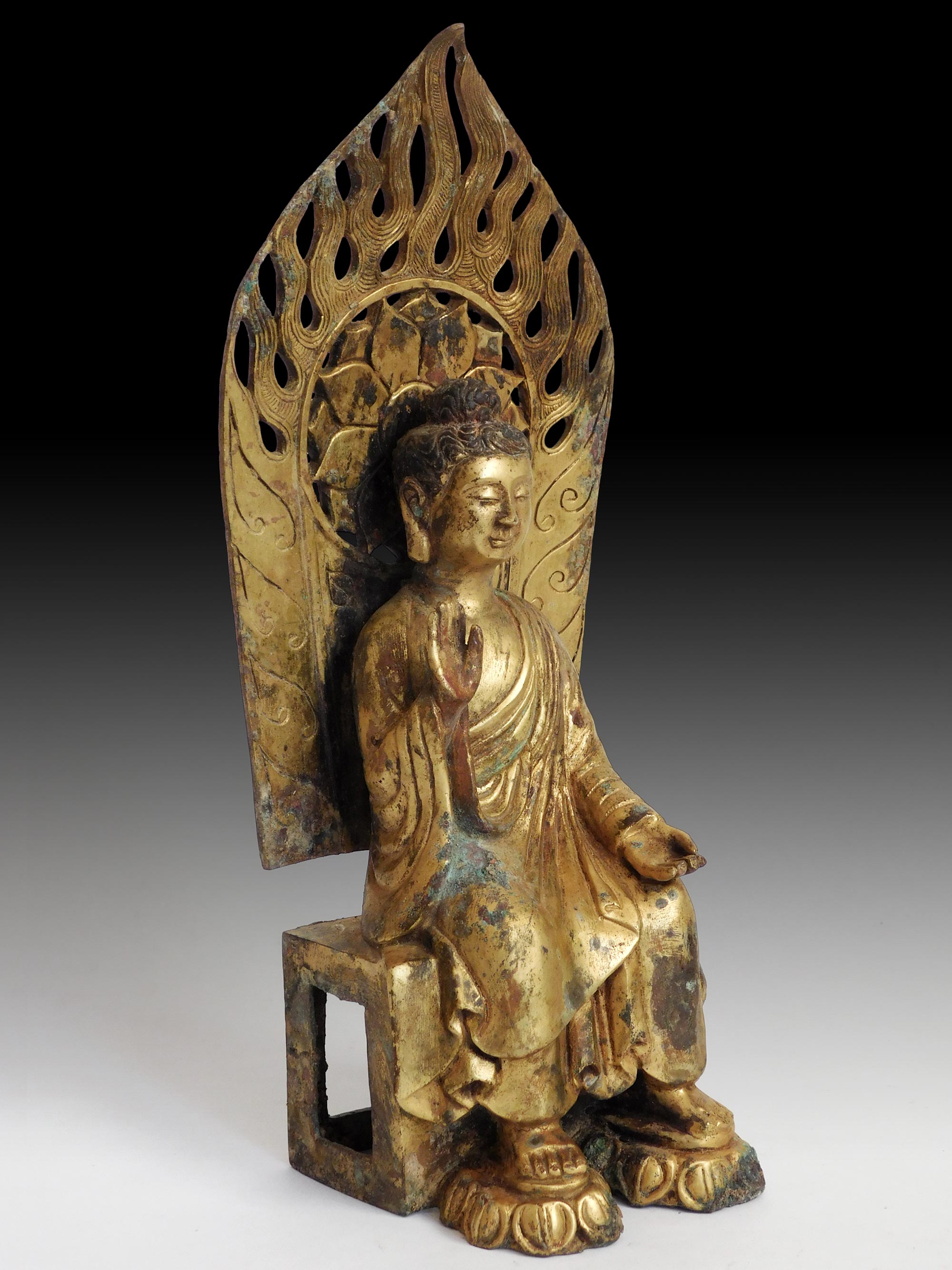 Antique Pensive Maitreya Buddha