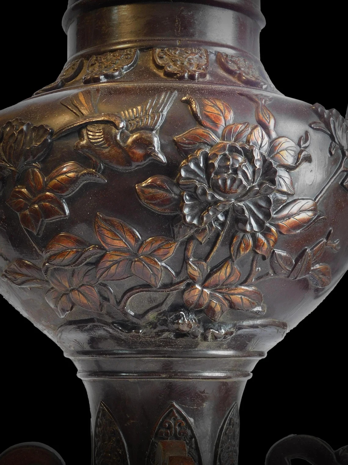 Antique Japanese Incense Burner