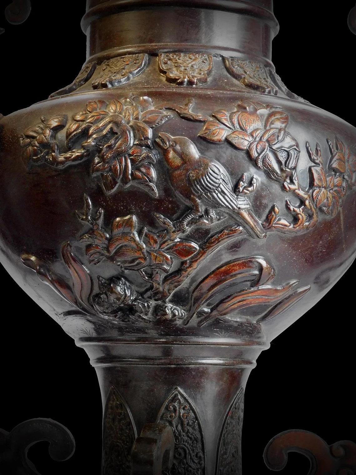 Antique Japanese Incense Burner