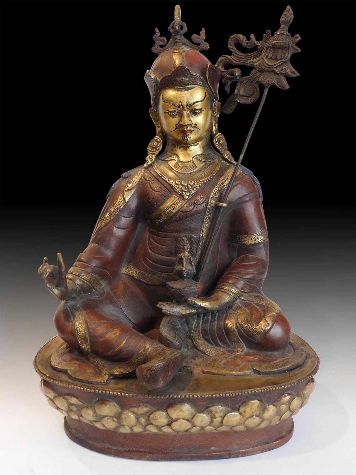  Bronze Padmasambhava Buddha