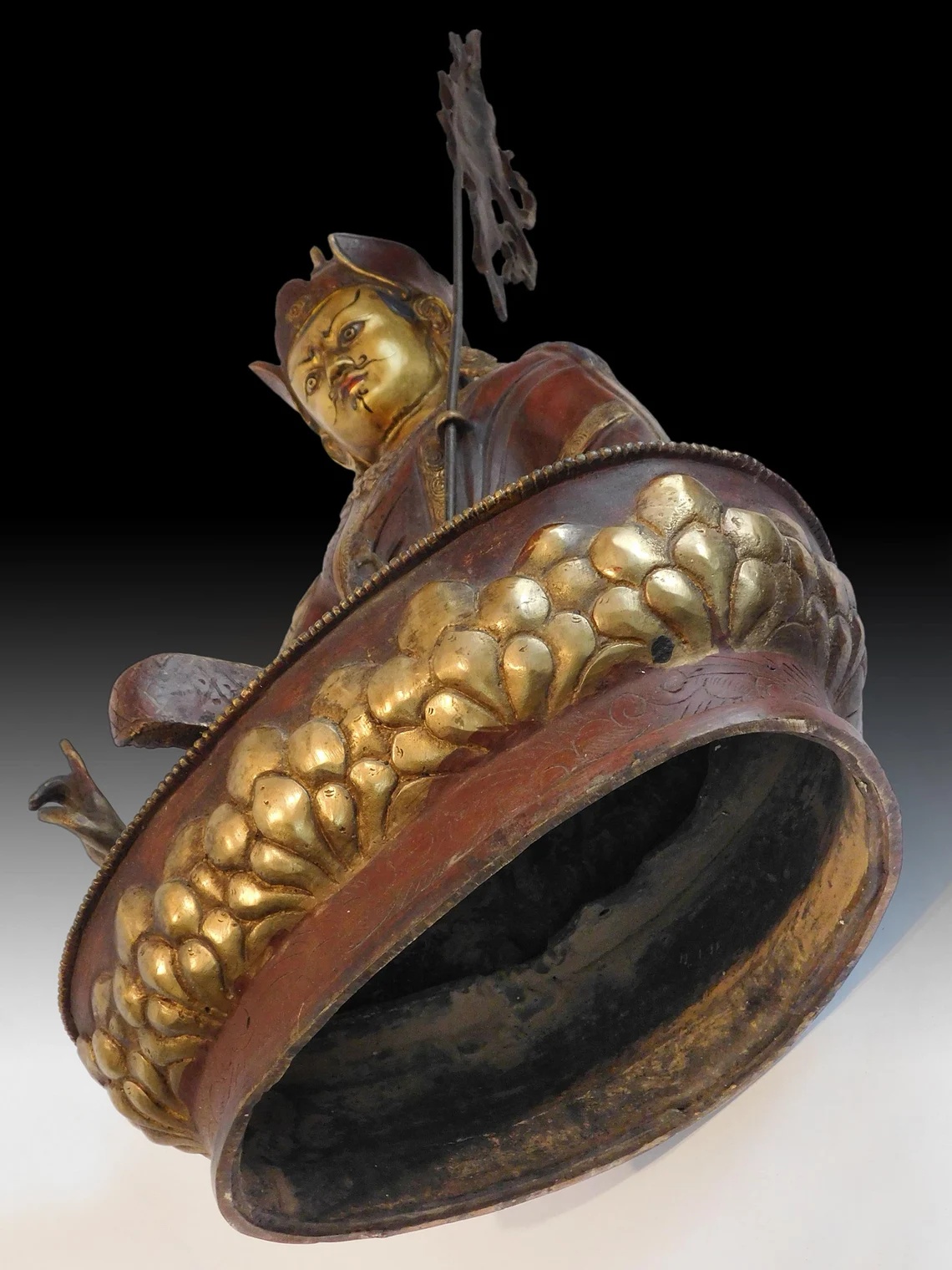 Chinese Bronze Padmasambhava Buddha