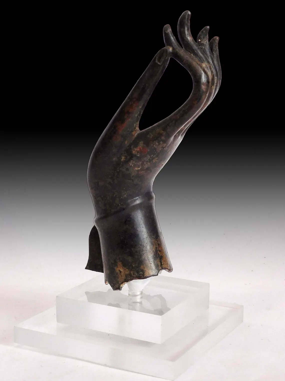 Antique Siam Bronze Statue