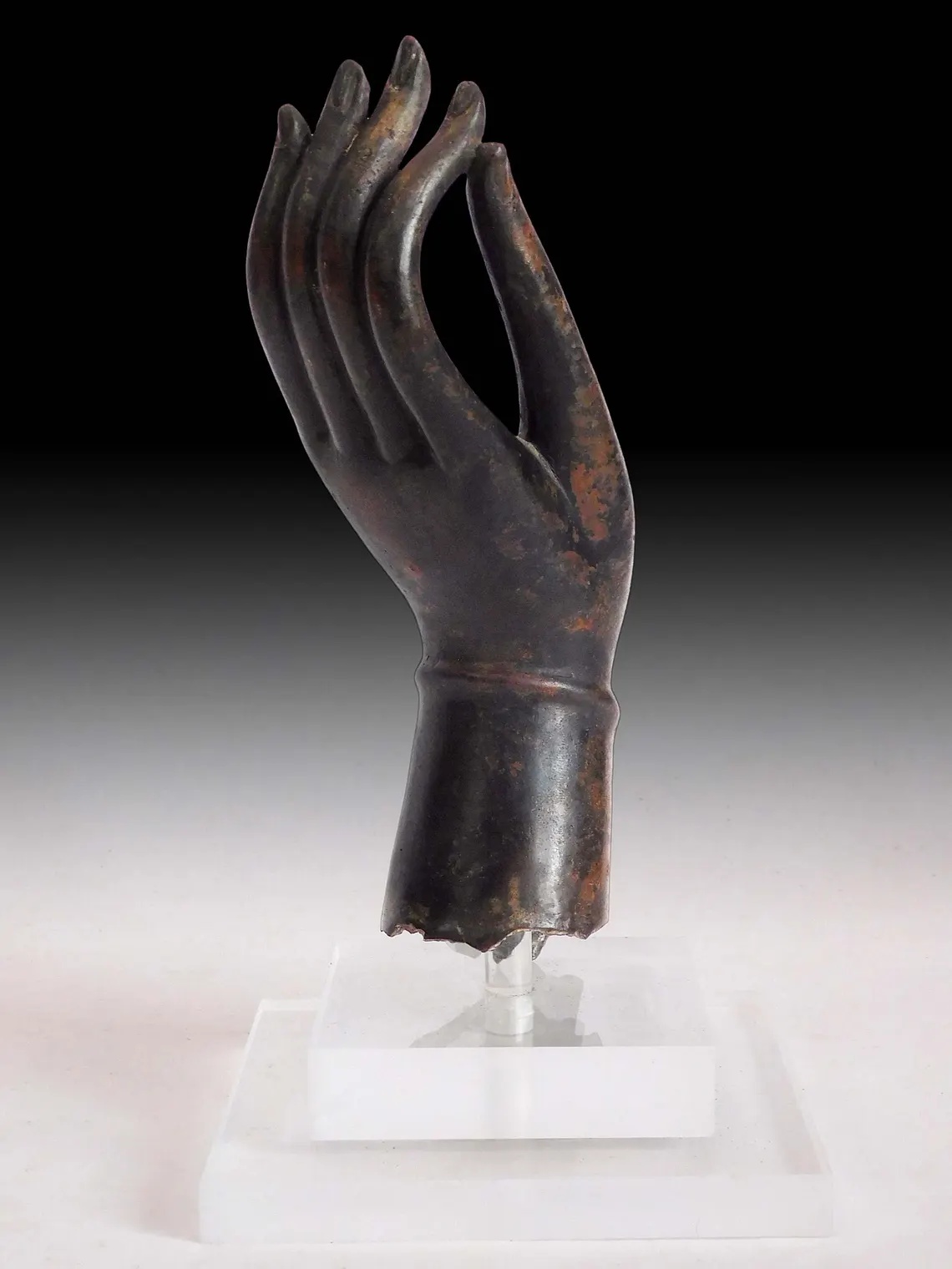 Antique Siam Bronze Statue