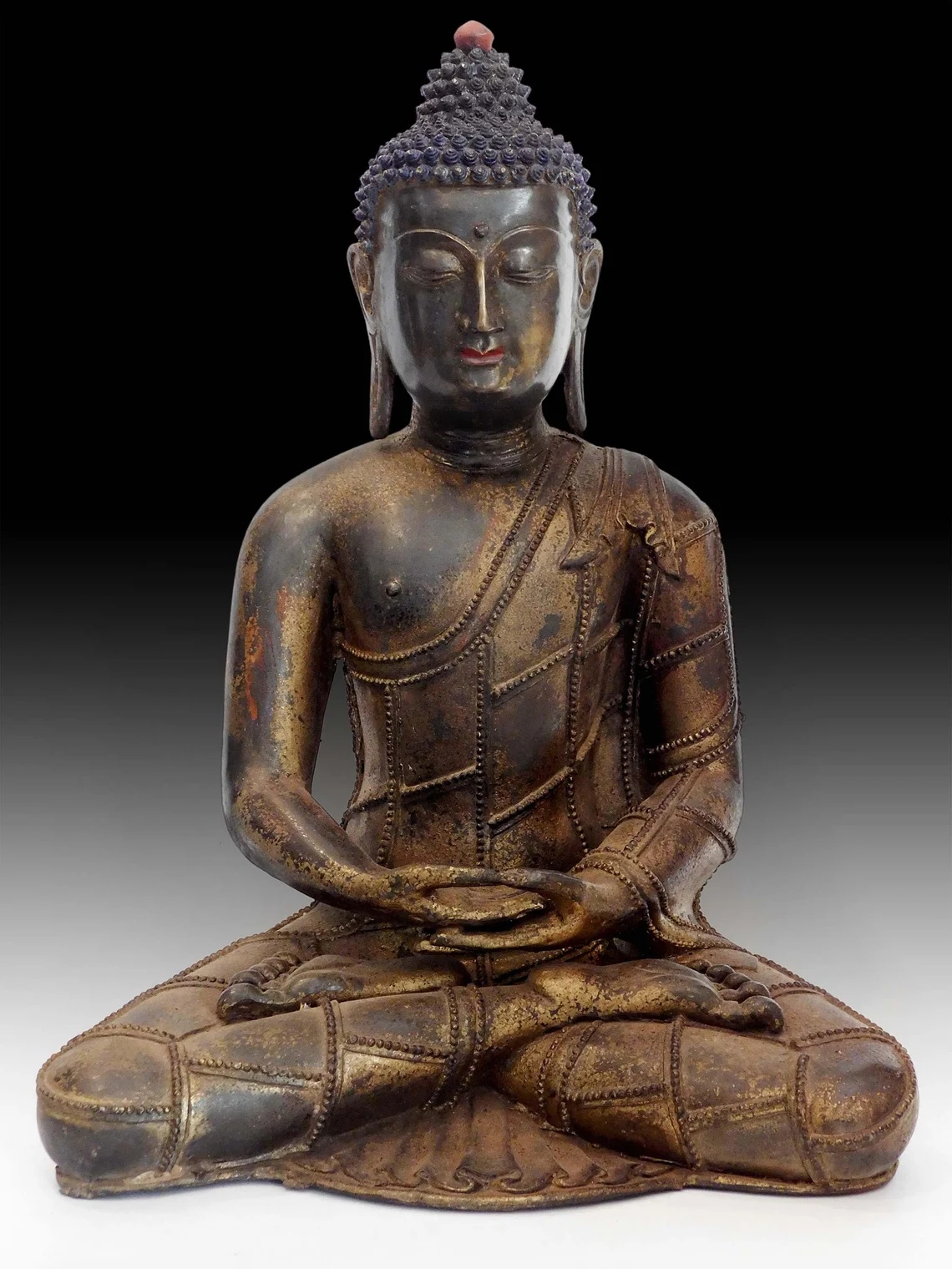 Qing Bronze Amitabha