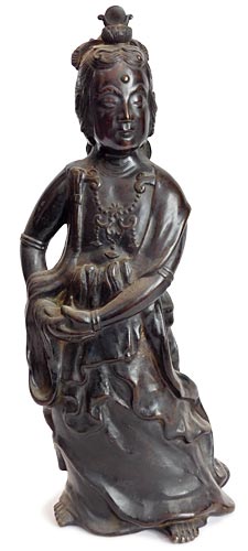 Kakei Emperor Seal Kannon Statue
