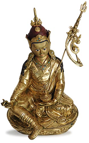 Tibetan-Gold Padmasambhava