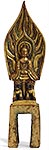 Lion Throne Maitreya Votive Buddha
