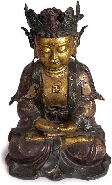 Amitabha Bronze Buddha