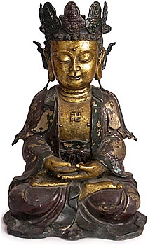 Amitabha Bronze Buddha