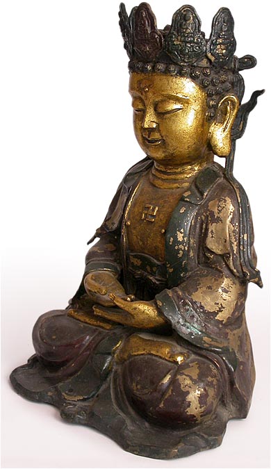 Amitabha Bronze Buddha