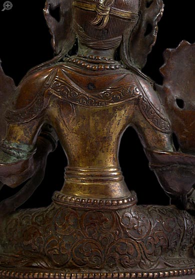 Goddess Tara close up