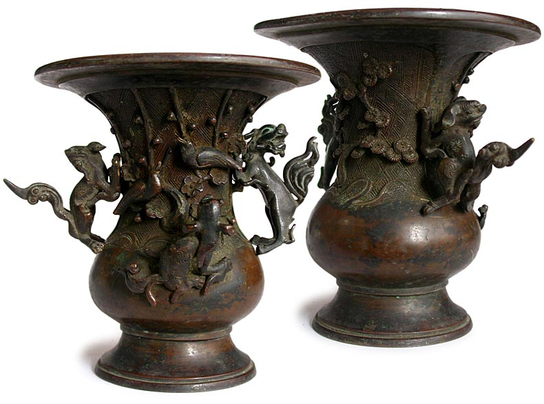 Edo Bronze Shishi Koro