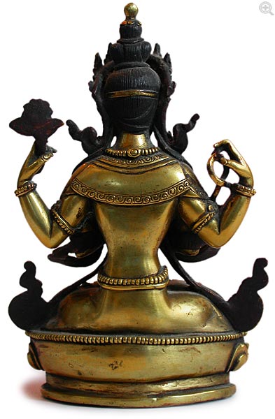Avalokiteshvara back view