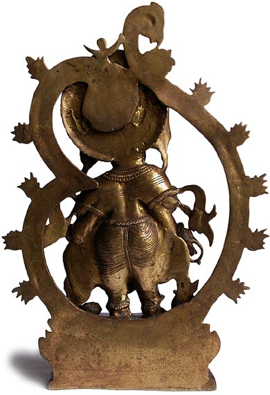 Four Armed Ganesh back view
