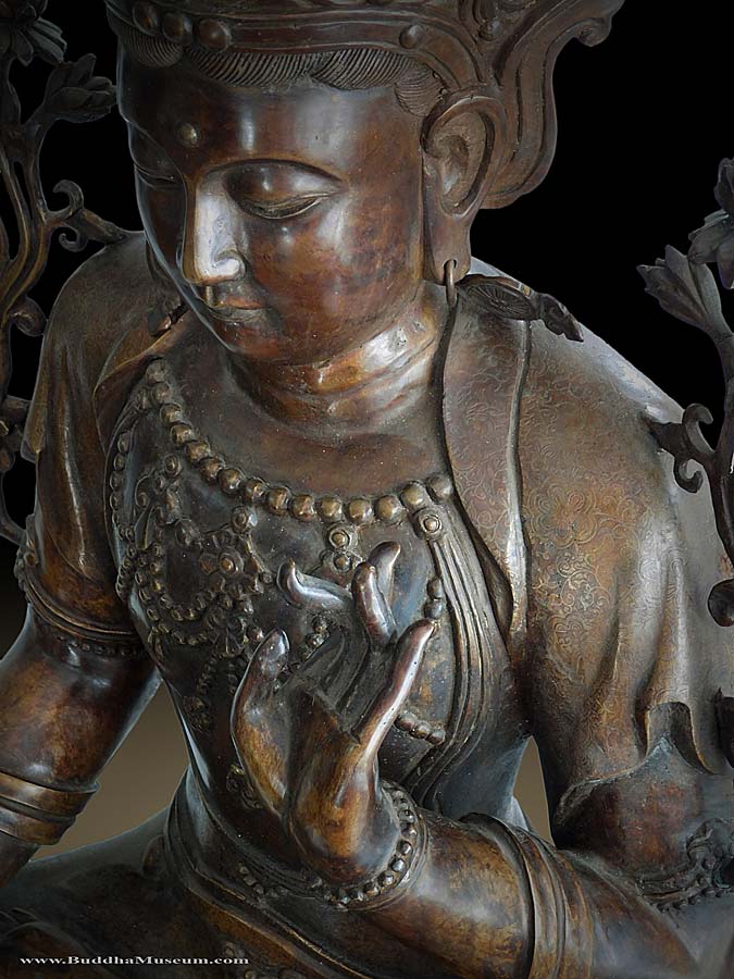  Antique Chinese Compassion Buddha