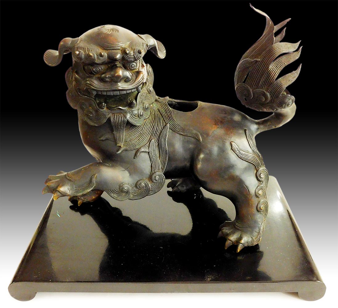 Shisa Lion Incense Burner