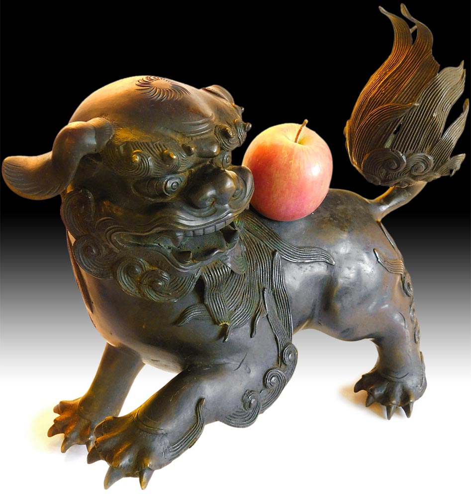 Shisa Lion Incense Burner