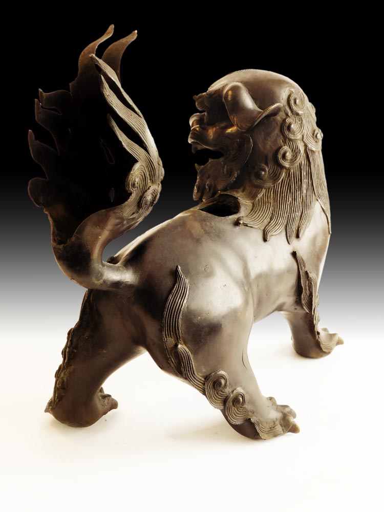 Shisa Lion Censer lt.