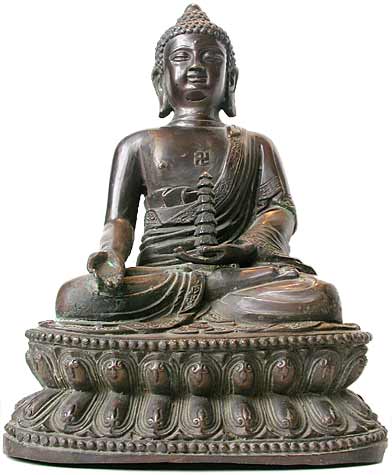 Buddha with Pagoda