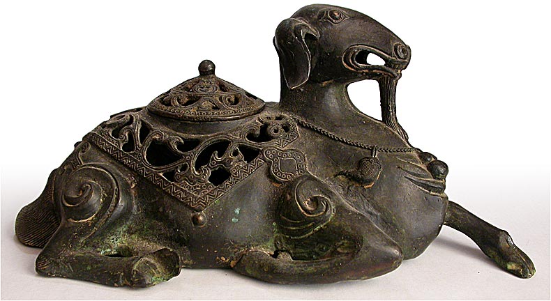 Camel Bronze Censer
