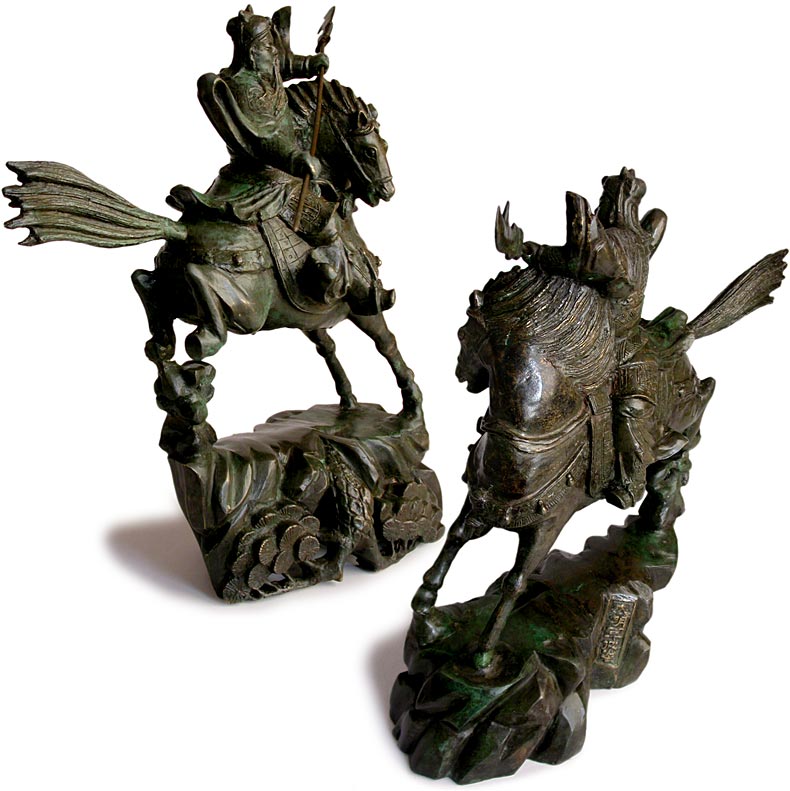 Guan Yu On Horse