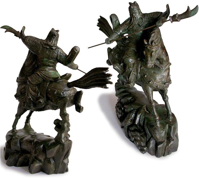 Guan Yu On Horse