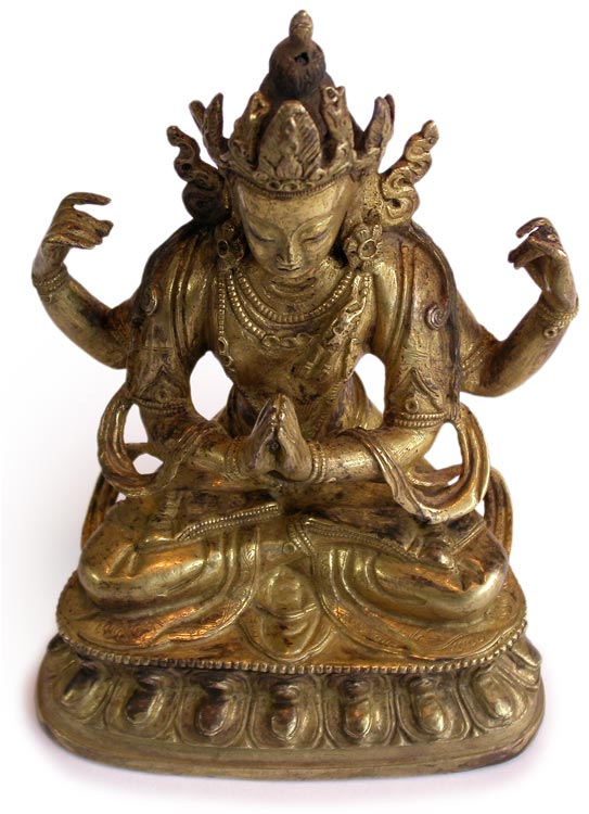 Four Armed Avalokiteshvara