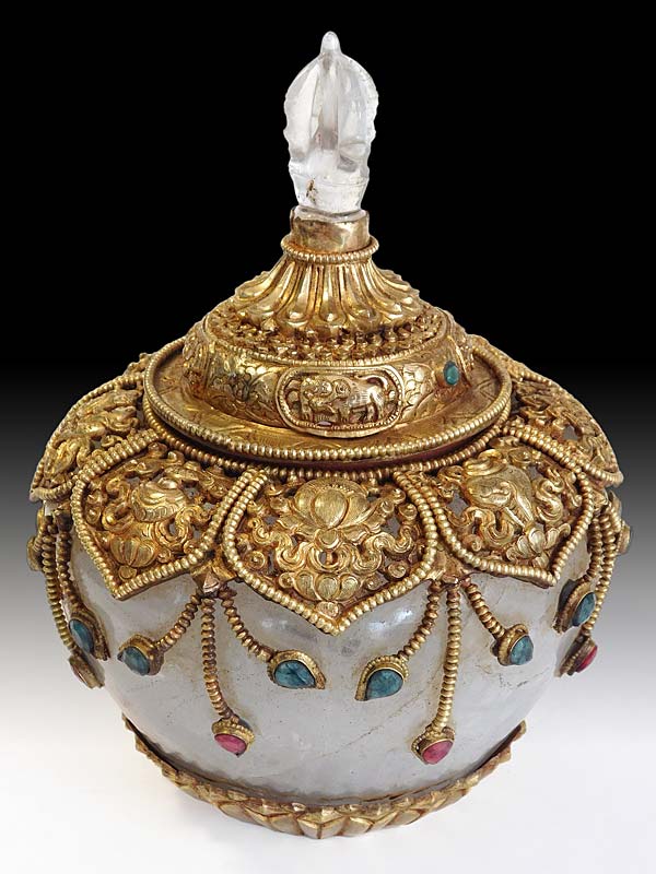 Crystal Treasure Vase