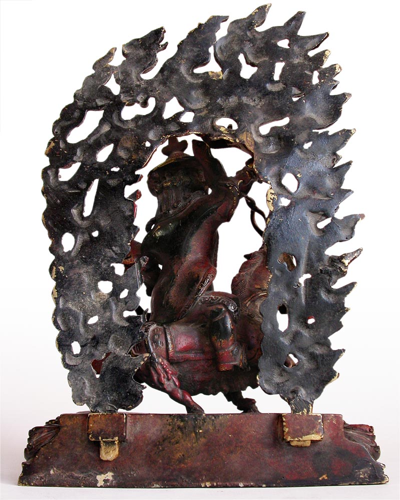 Damchen Garwa Nagpo Back View