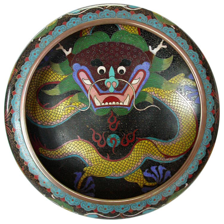 Cloisonne Alms Bowl