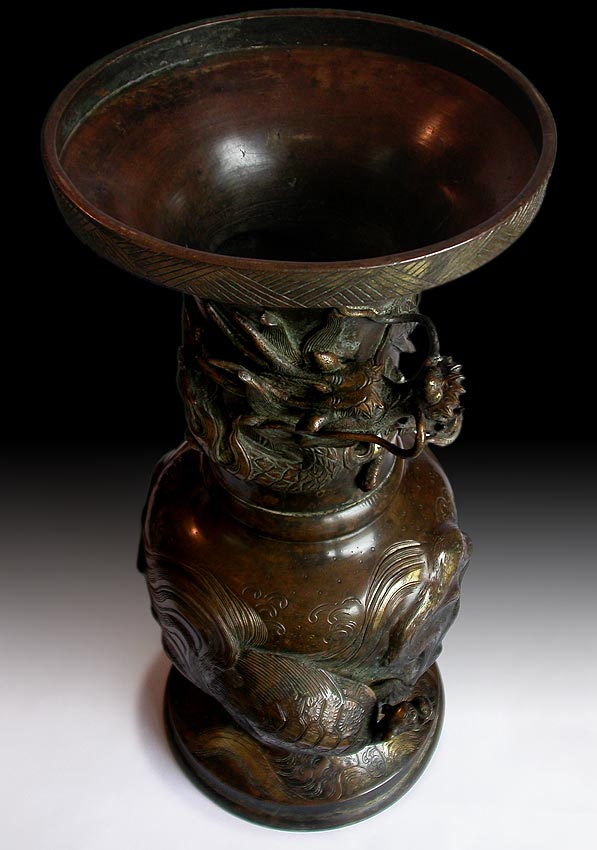 Edo Dragon Koro Censer