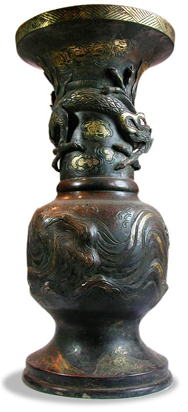 Edo Bronze Dragon Koro rt