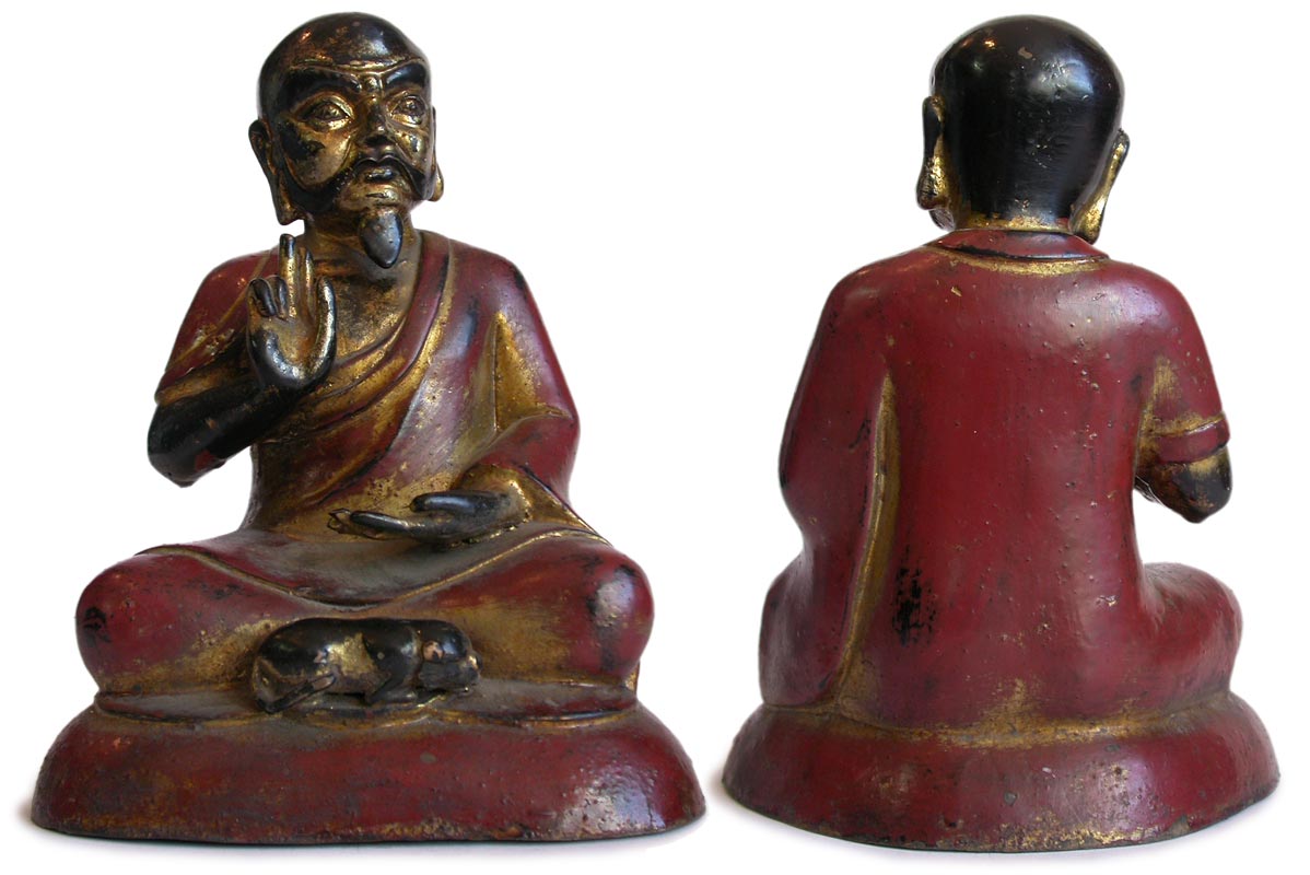 Tibetan Gilt Bronze Vajrasattva