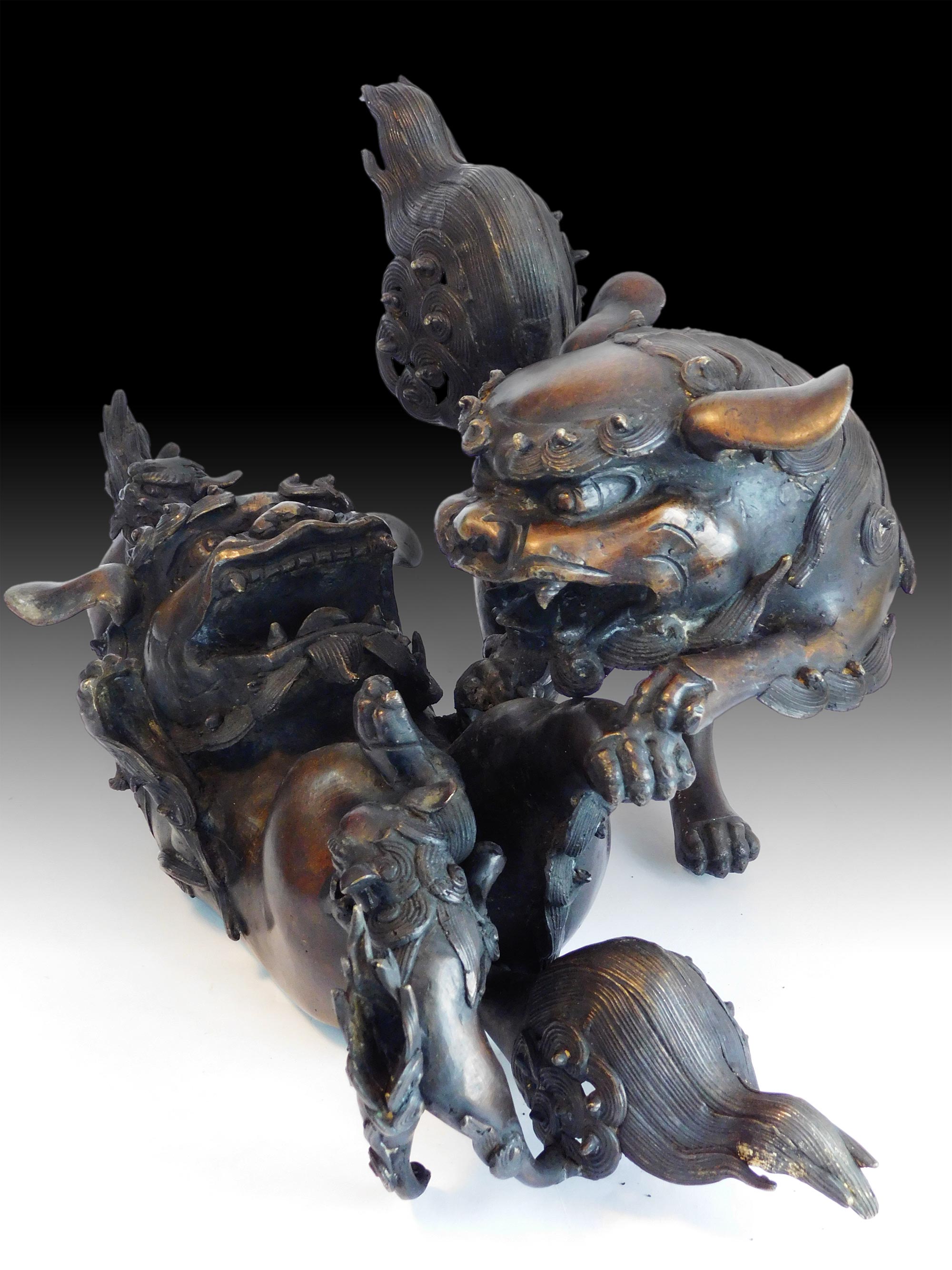 Shisa Lion Censer lt.