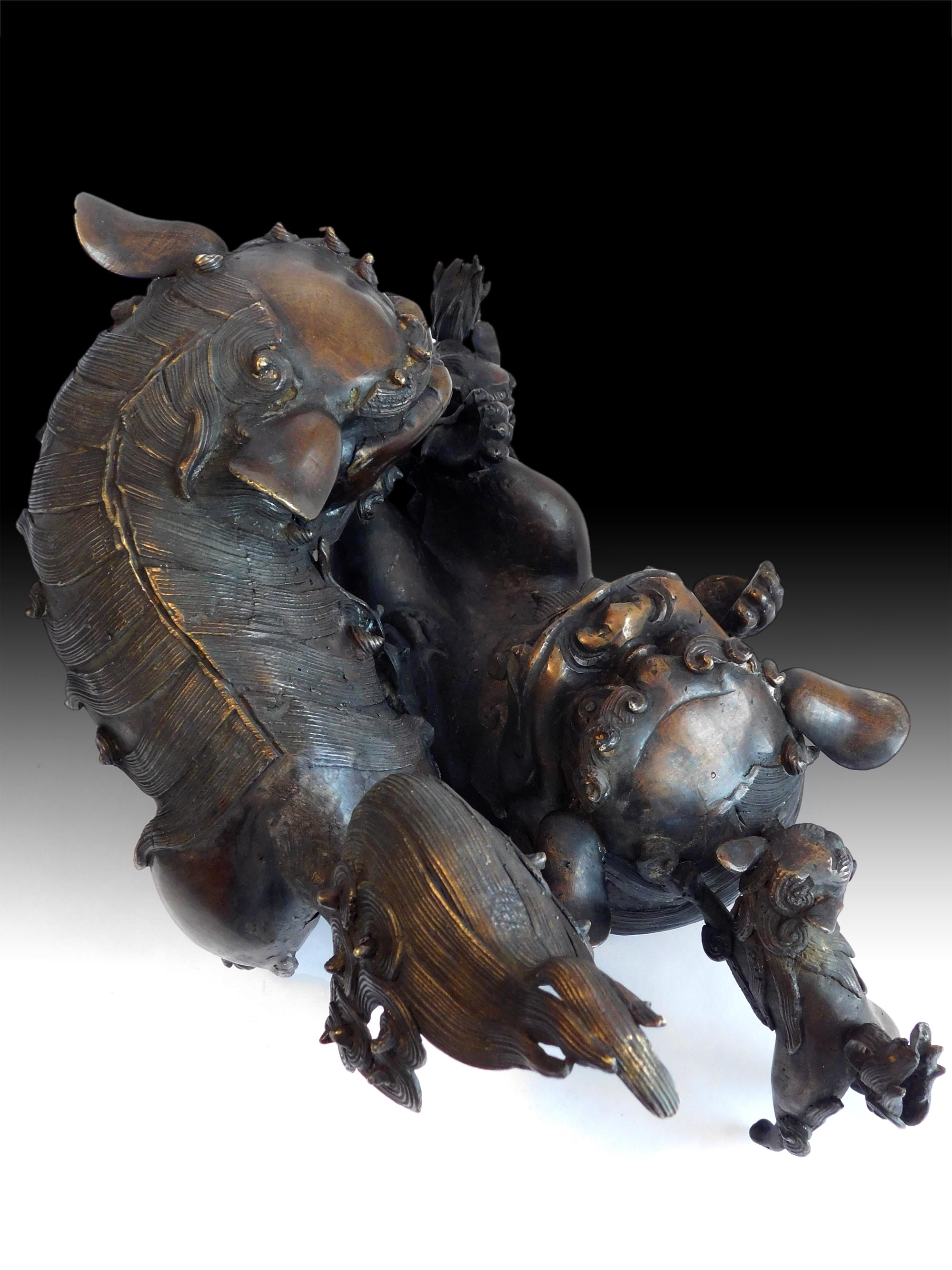Shisa Lion Censer rt.