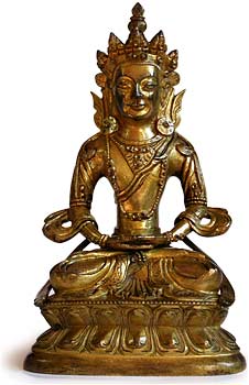 Amitayus Gilt Bronze
