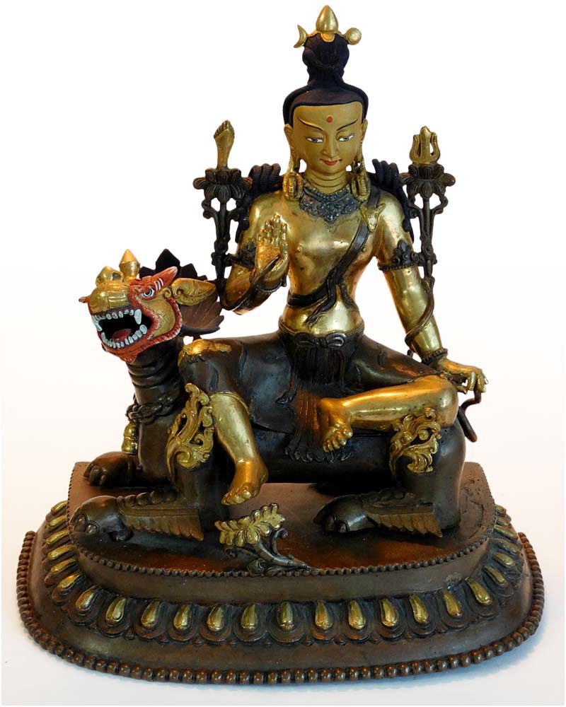 Shiva on Lion