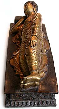 Gilt Bronze Sleeping Buddha