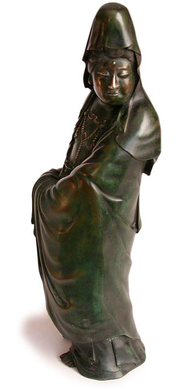 Kannon Bronze Statue