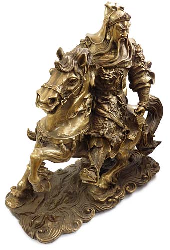 Guan Yu on Horse