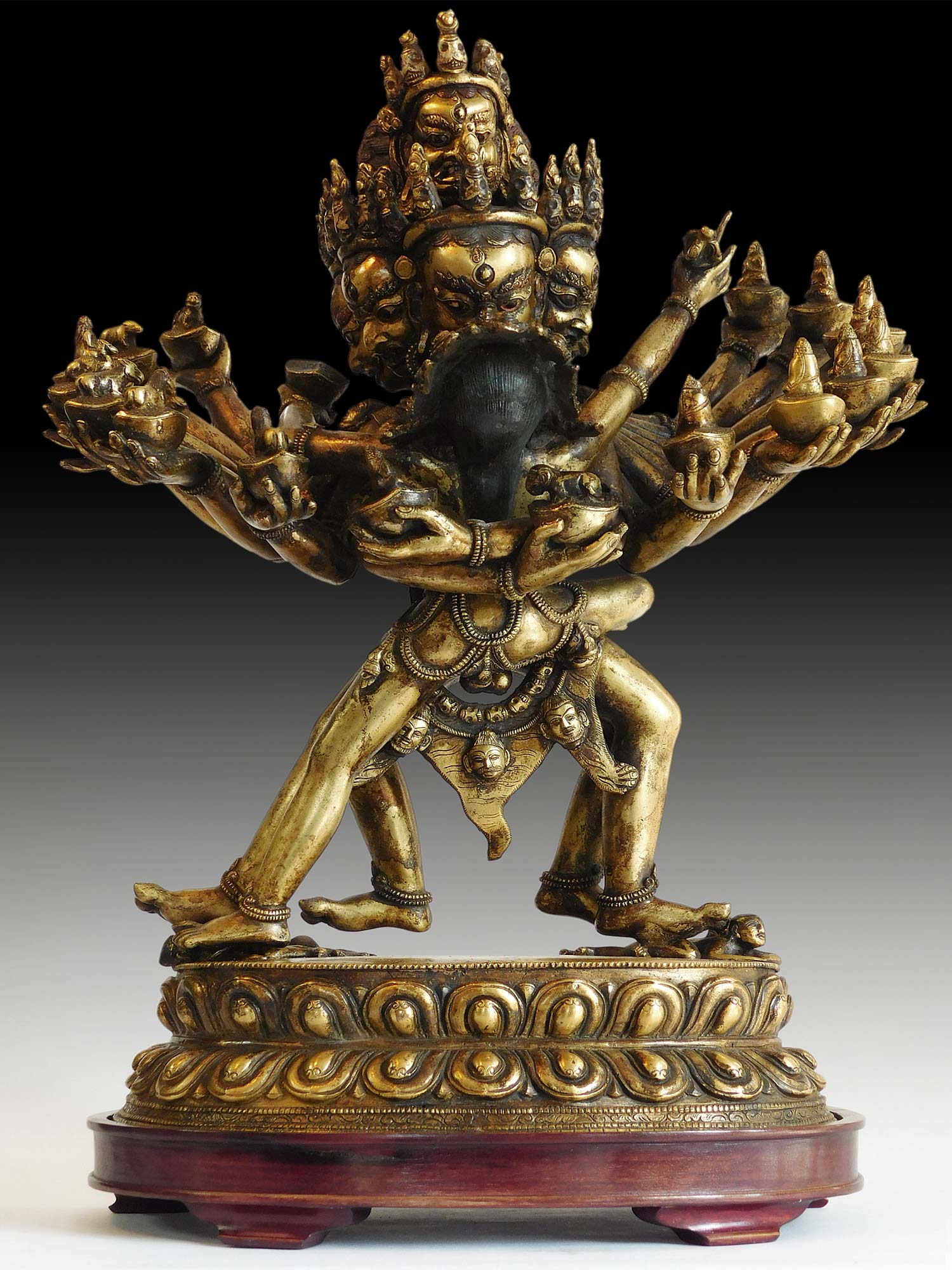Hevajra Tantra Buddha close up