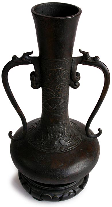 Taisho BRONZE VASE