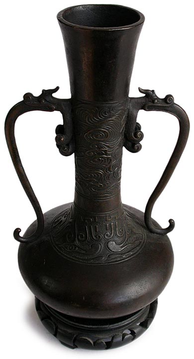 Taisho BRONZE VASE