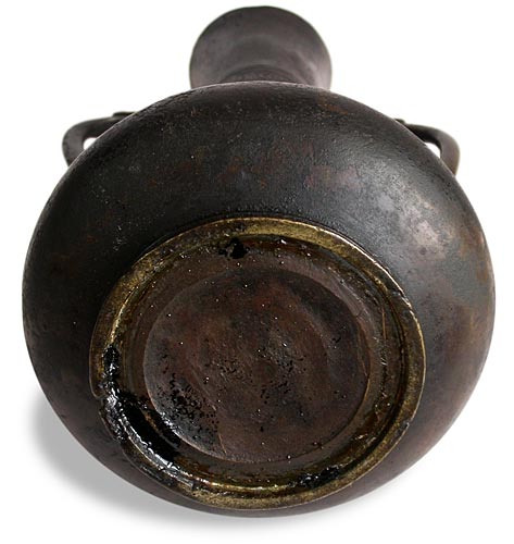 Taisho BRONZE VASE base