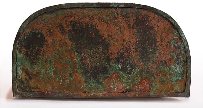 Buddha copper plate 