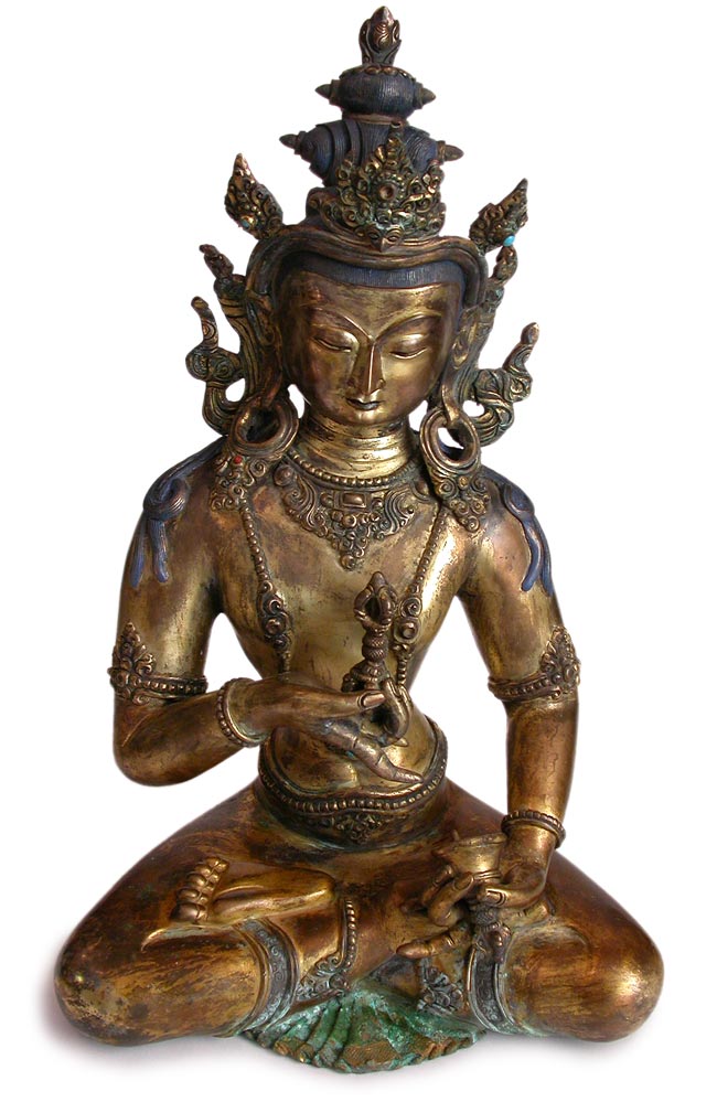 Tibetan Gilt Bronze Vajrasattva