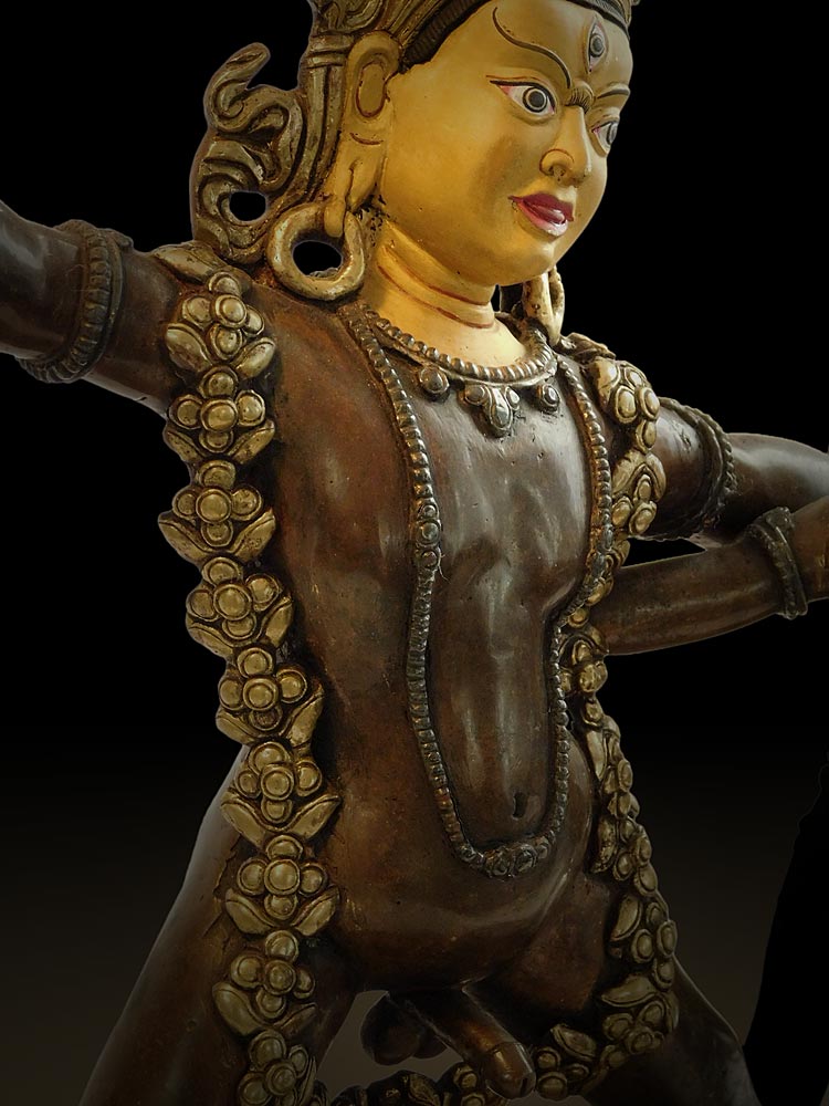 Mahadeva Lha Chenpo Tibetan bronze