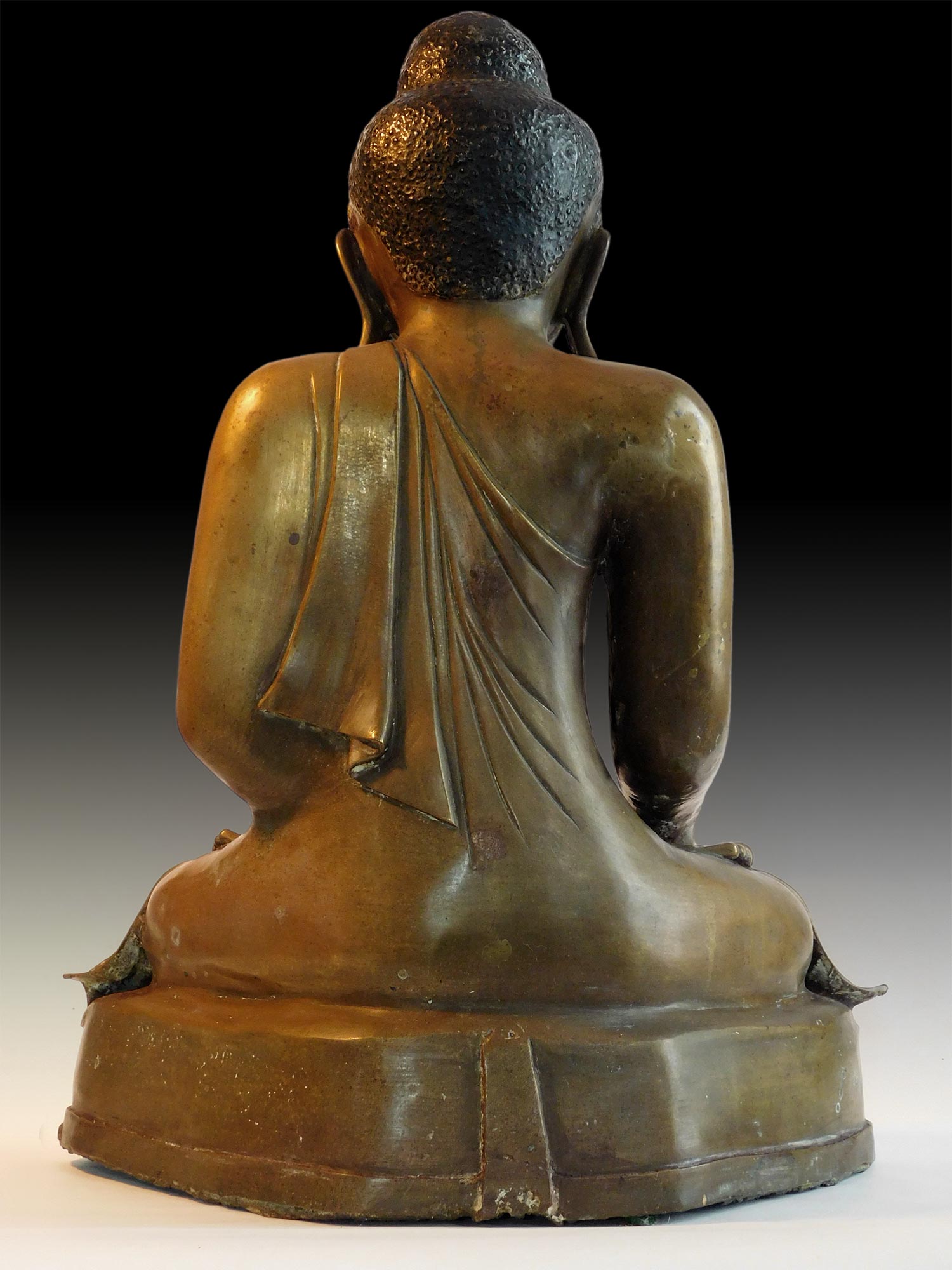 Green Tara Goddess back view