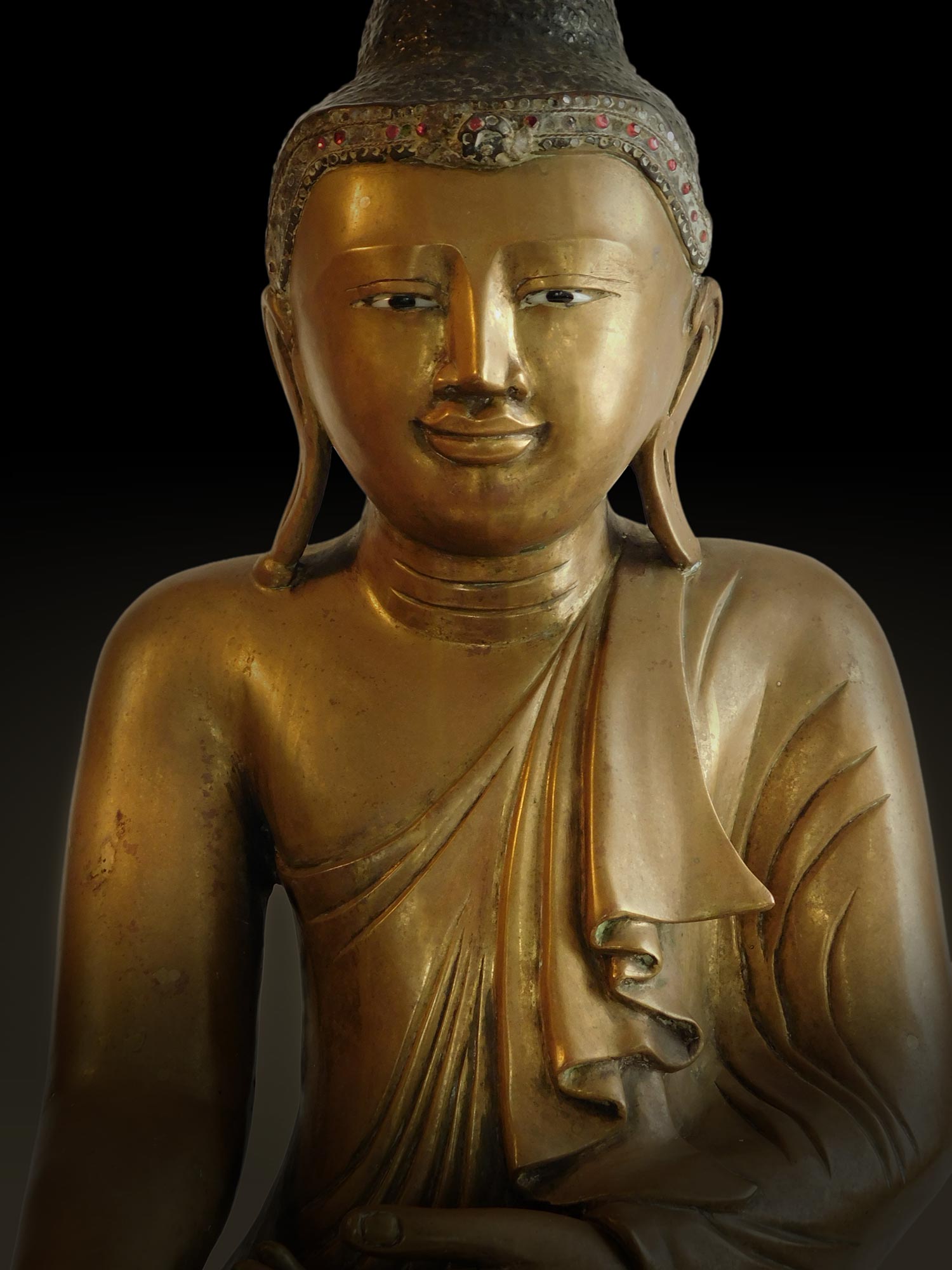 Green Tara close up